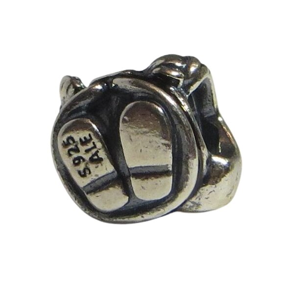 Pandora Christmas Saint Nick Santa Claus Red Enamel & SS .925 Charm 791231ENMX - Picture 4 of 6